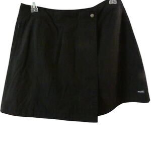 Athleta Women's Size 14 Black Skort Athliesure Zippered Pockets Casual Golf